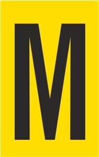 Melbye - Folietegn M 17 X 27mm