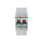 ABB Electrification - Høyeffektsautomat, S800P, C-karakteristikk, 50kA, 125A 2Pol, Ringskotilkobling