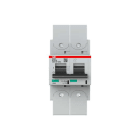 ABB Electrification - Høyeffektsautomat, S800P, B-karakteristikk, 50kA, 125A 2Pol, Ringskotilkobling