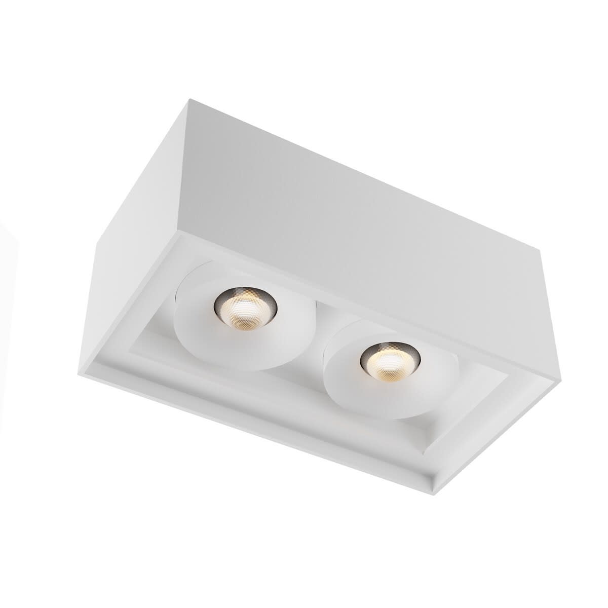 Q-Light - EYEBALL CABINO DUO S233 2X600 LS 927 MB 2X8W HVIT TE