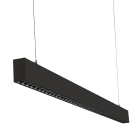 SG Armaturen - INSPIRE SORT 4000K DIM 1x SNOR PENDEL NEDHENGT 2 mtr wire x2