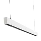 SG Armaturen - INSPIRE HVIT 4000K DIM 1x SNOR PENDEL NEDHENGT 2 mtr wire x2