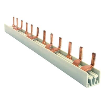 ABB Electrification - Pinneskinne, 10mm2, 57 pinner, 3fas, L1-L2-L3…