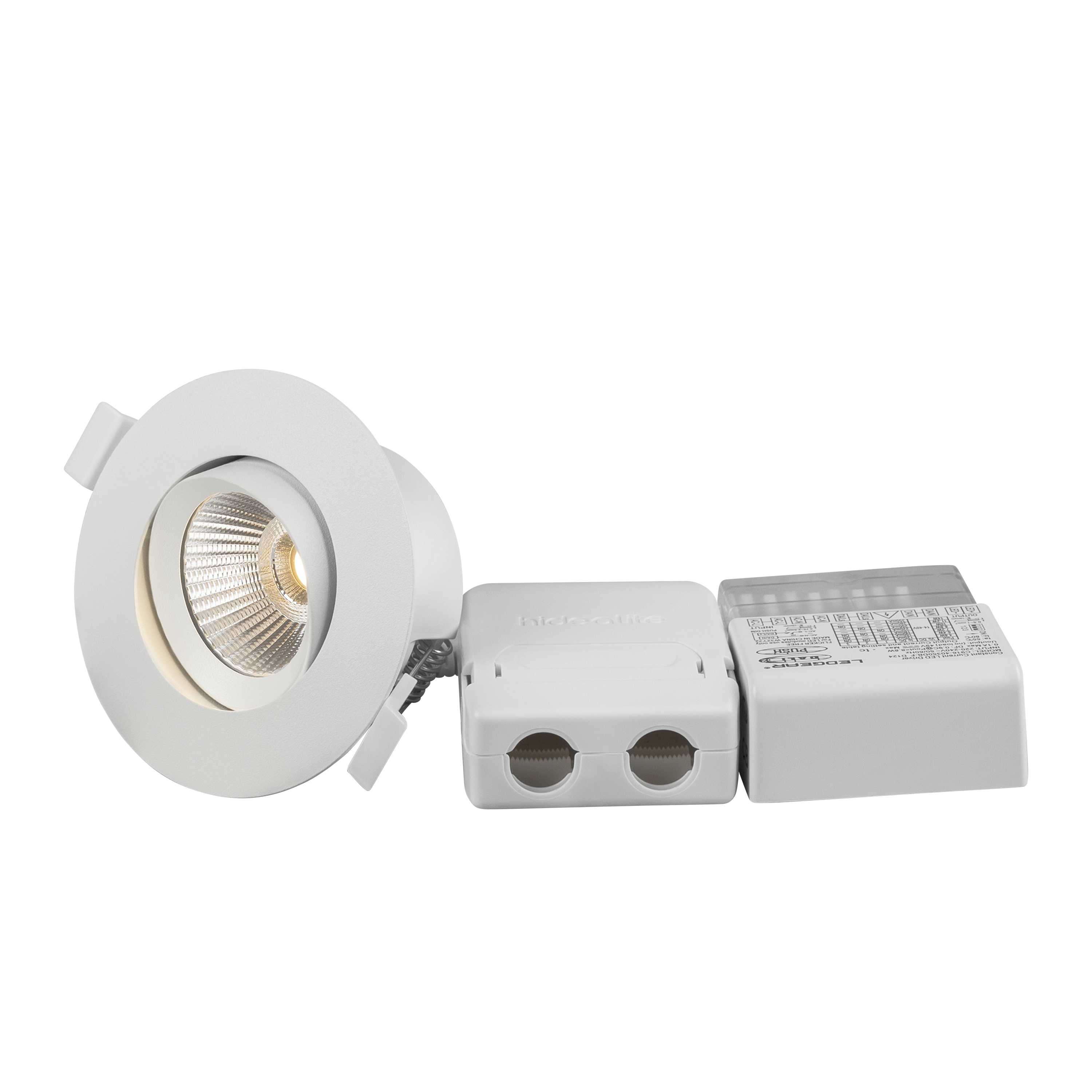 Hide-a-lite - OPTIC G2 L QUICK ISO DALI HVIT 36° TUNE