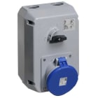 Hauge - IPS CRITICAL&SAFE CUB 3125MM9 STIKKONTAKT MED BRYTER IP44