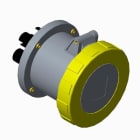 Hauge - IPS TOUGH&SAFE CUV 363RU4W INNF. INNFELT STIKKONTAKT IP67