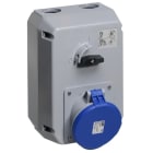 Hauge - IPS CRITICAL&SAFE CUB 363MM9 STIKKONTAKT MED BRYTER IP44