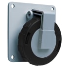 Hauge - IPS TOUGH&SAFE HUVS 332RAU7W PANEL-STIKKONTAKT VINKLET IP67