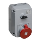 Hauge - IPS CRITICAL&SAFE CUB 463MM6 STIKKONTAKT MED BRYTER IP44
