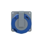Hauge - IPS TOUGH&SAFE HUVS 232RAU6W PANEL-STIKKONTAKT VINKLET IP67
