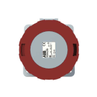 Hauge - IPS TOUGH&SAFE CUVS 363RAU6W PANEL-STIKKONTAKT VINKLET IP67