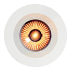 Unilamp - Limbo Soft 10W WarmDim M. Hvit Fast m/driver 3k-2K IP44