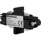 Unilamp - Titan Track Skjøt Sort HT-J01.