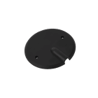 TradeForce - Vegglokk m/slisse 71mm sort Sonepar