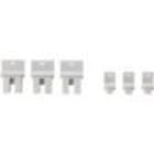 Eaton Electric - 3 x Bus forbindesles plug til baseenheten og enhetene/bus module og 3 x slutt deksel,til easyE4