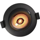 Unilamp - Limbo 10W WarmDim Matt Sort 25gr Vipp m/driver 3K-2K IP44