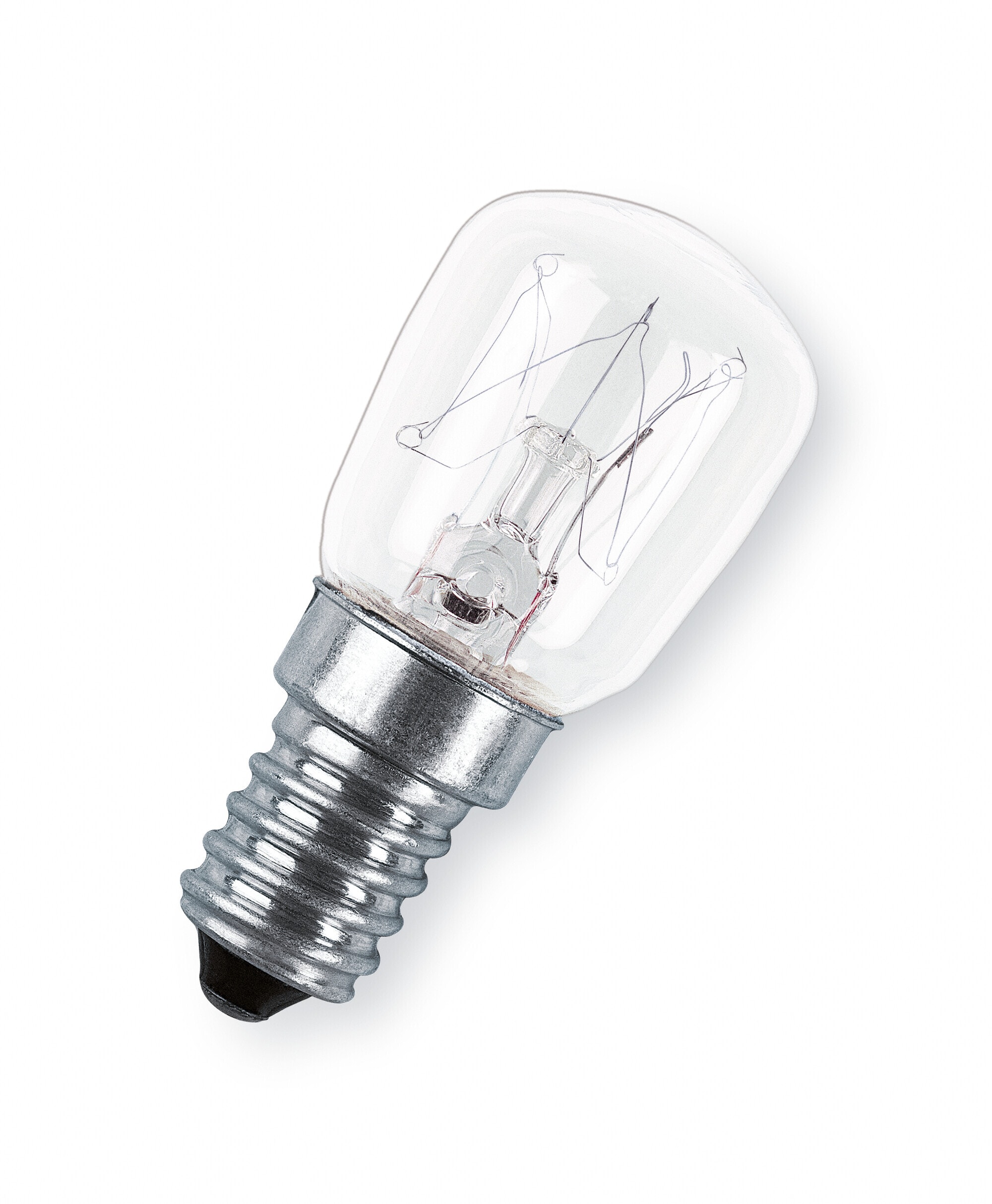 Osram - Ovn og kjøleskapslampe, -20 til +300, 15W, 230V, 85lm, 2700k, E14, 1000t. Dimbar, energiklasse G