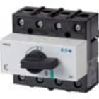 Eaton Electric - Lastskillebryter, DMM, 125 A, 4 pol, med svart vrigrep og drivaksel,