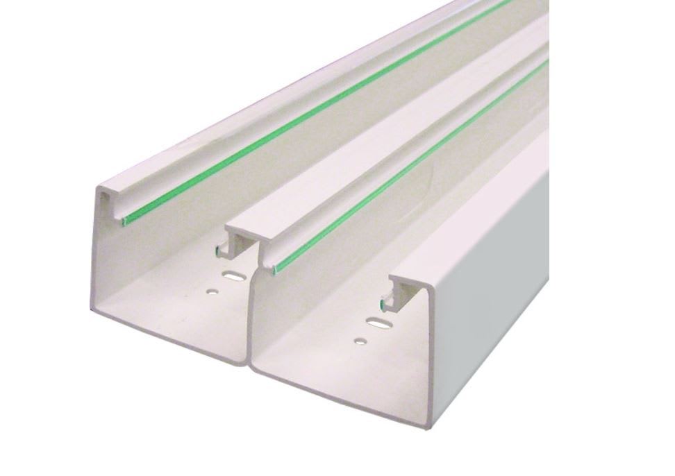 Legrand - Veggkanal Logix 45 130x50mm 2m 2 meter hvit