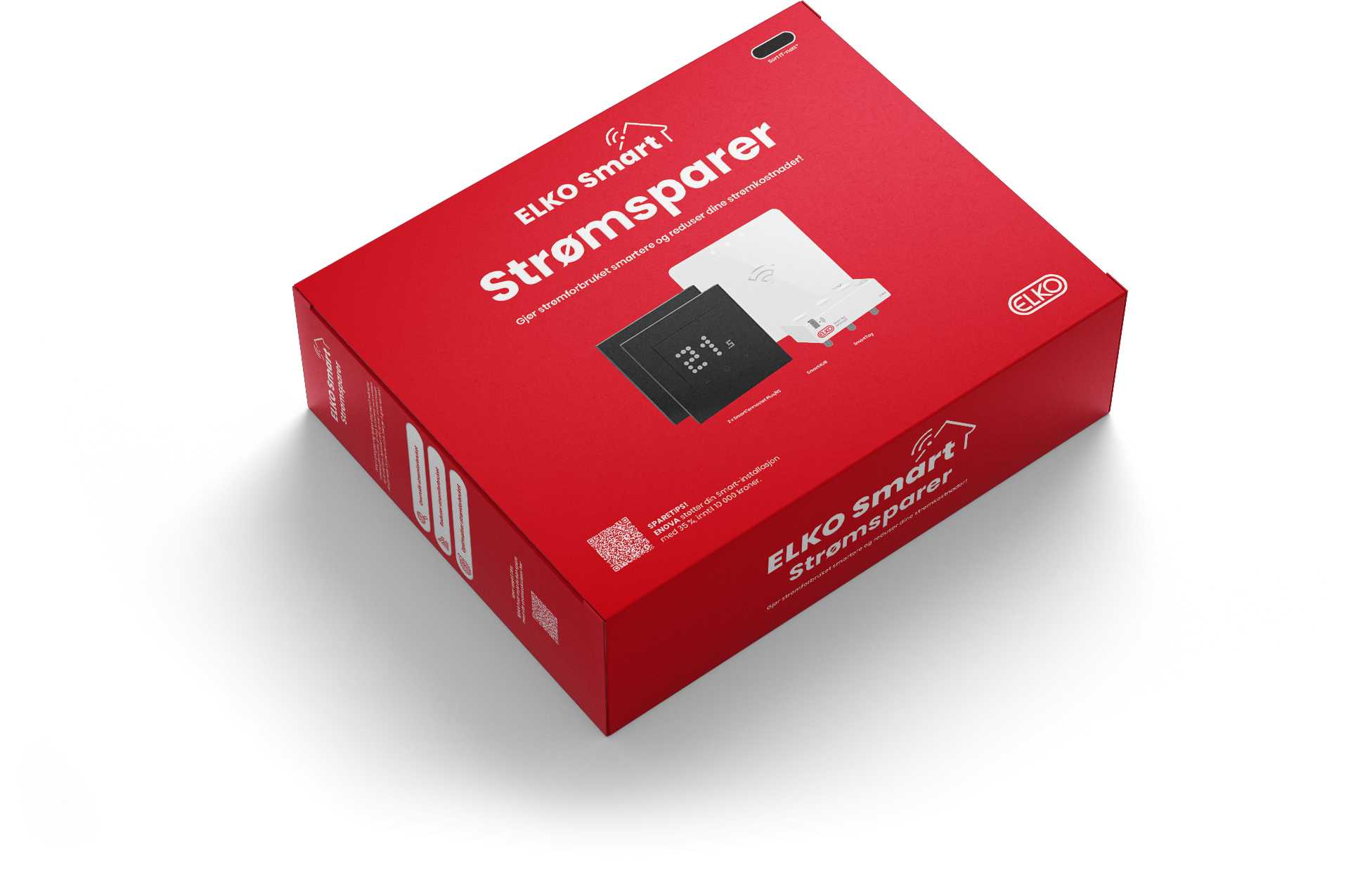 ELKO - Smart strømsparer sort IT Energibesparelse og Enova støtte