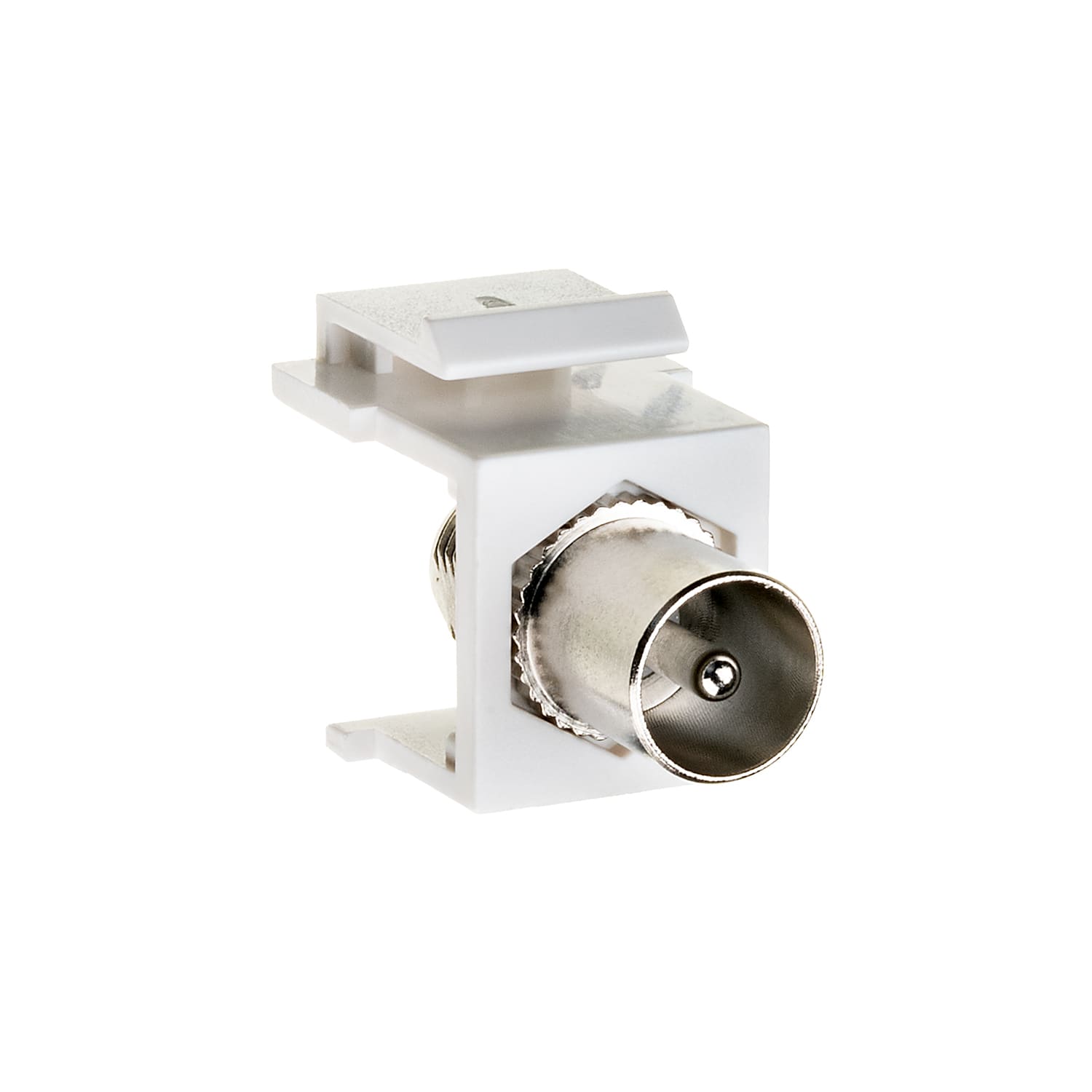 SG Armaturen - KEYSTONE F-IEC KONNEKTOR HANN HANN HVIT