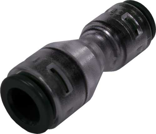 Melbye - Rørskjøt DI 10/8mm-7/3.5mm Re