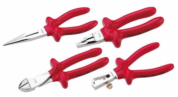 Cimco - Sett med tenger 1000V, 4 deler