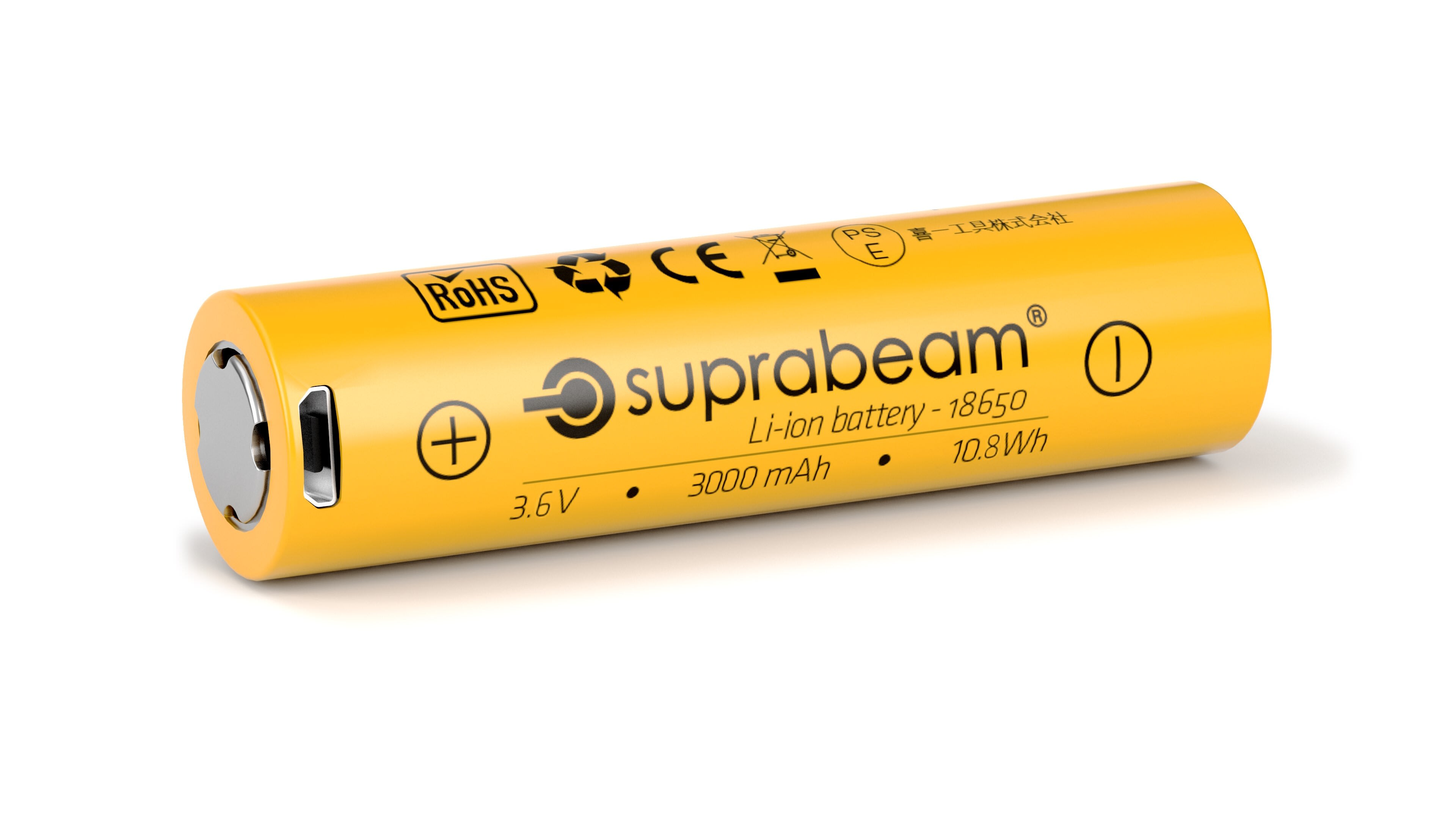 Suprabeam - BATTERI M6XR LI-ION 3000 MAH USB til Suprabeam M6 R