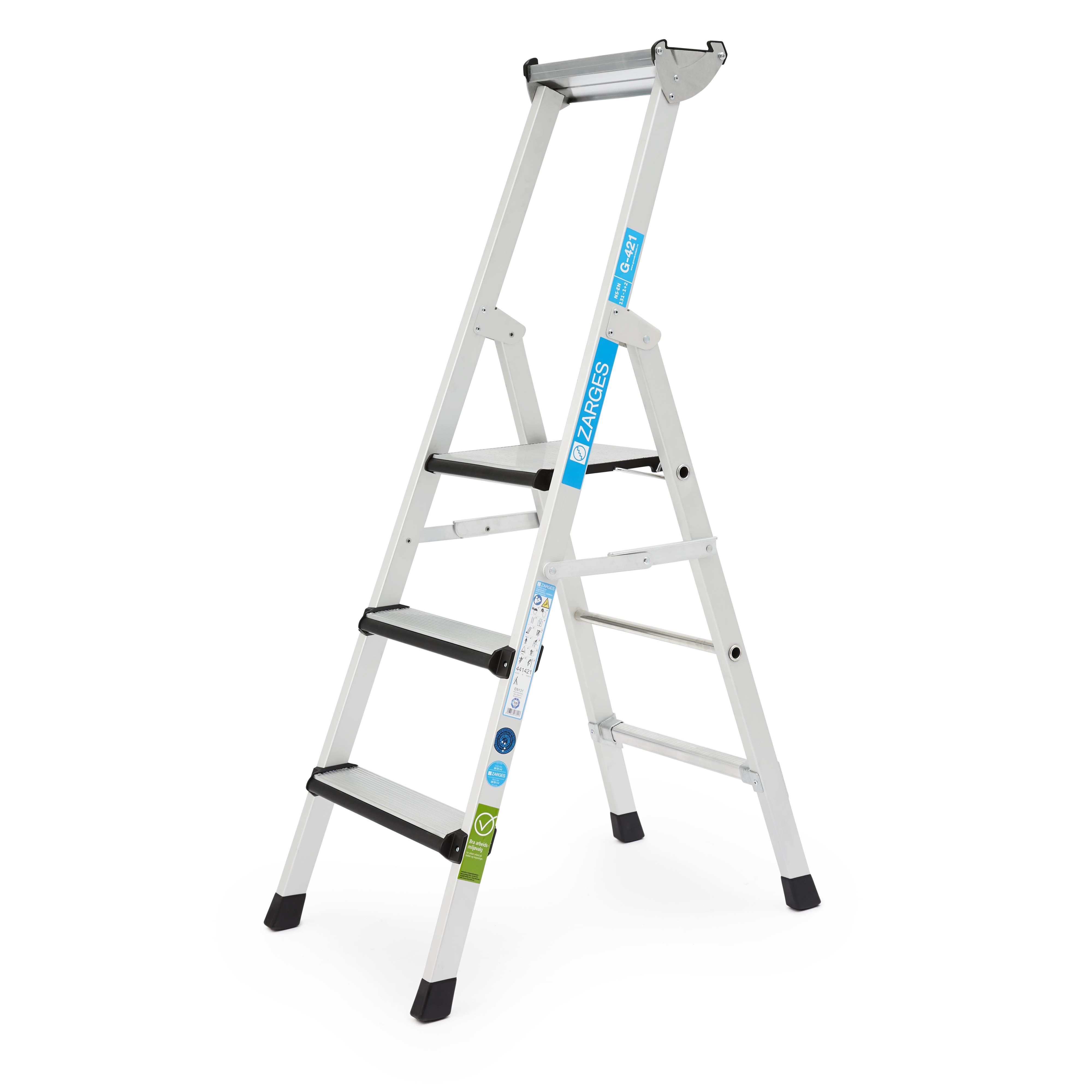 Zarges - TRAPP 3 TRINN G421 XL PROFF
