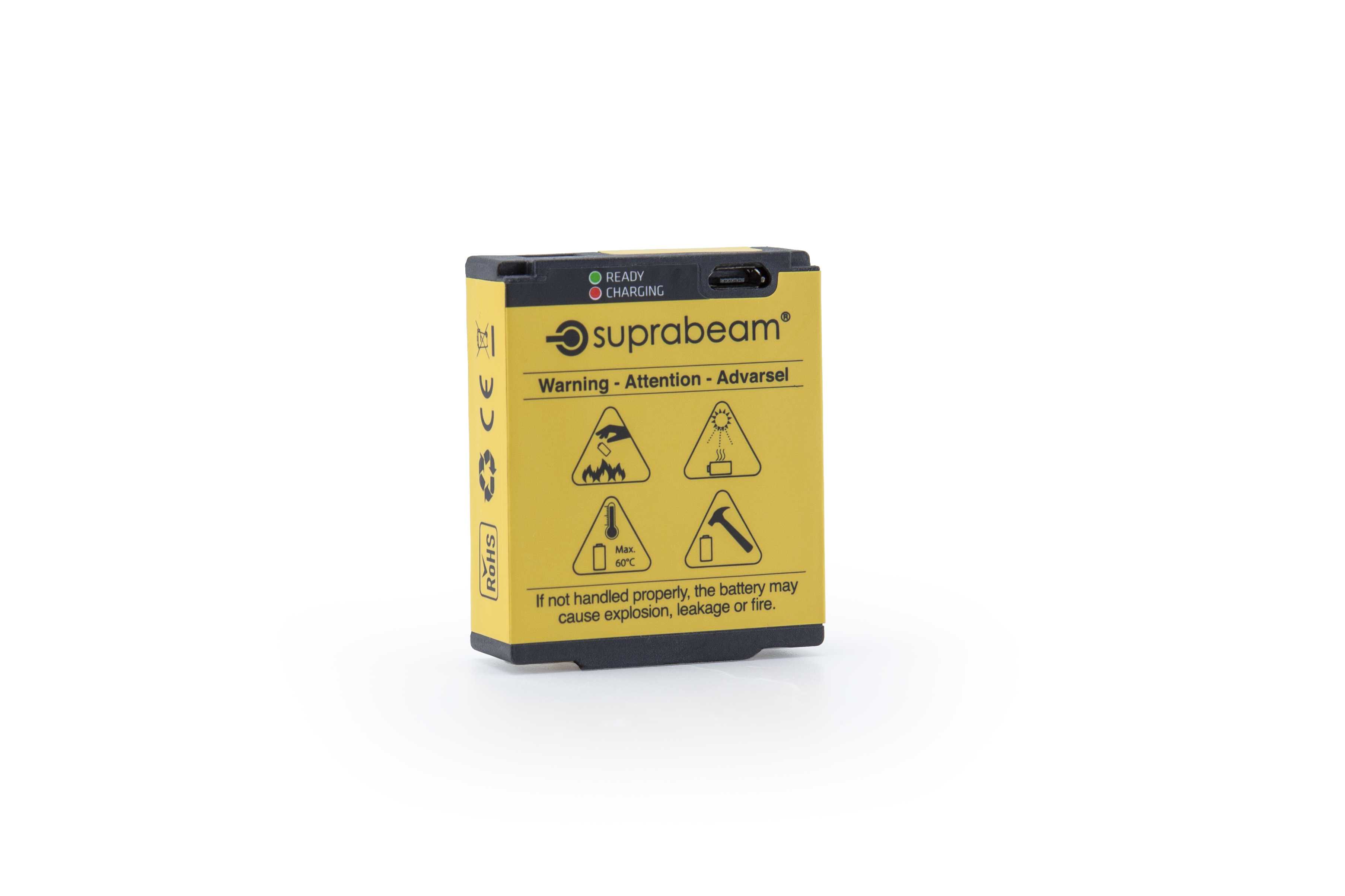 Suprabeam - BATTERI V3/V4 PRO R LI-PO 2800 MAH USB til V3/V4 PRO R