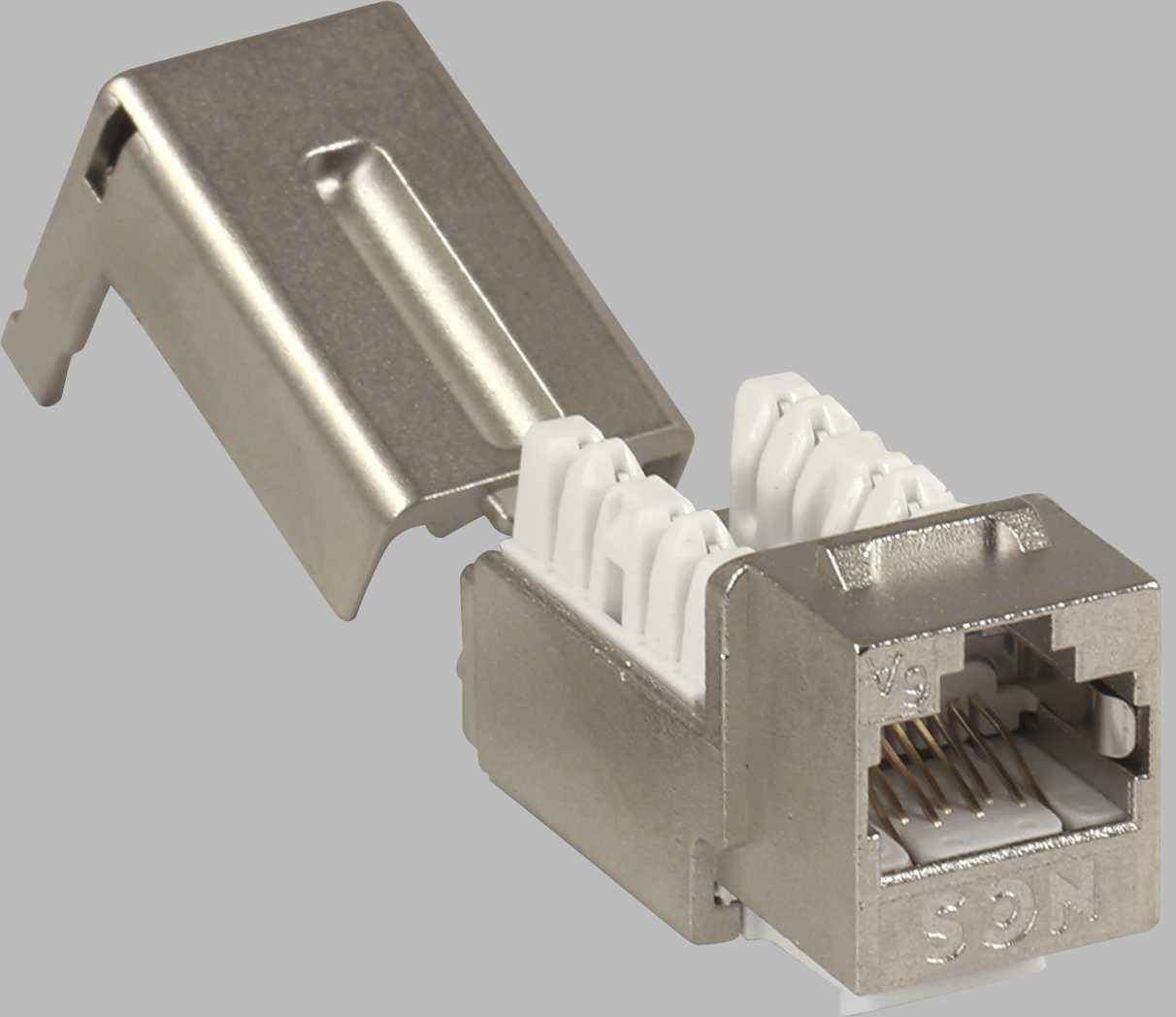 Lanse - Keystone for panel/boks/vegguttak STP Cat6a