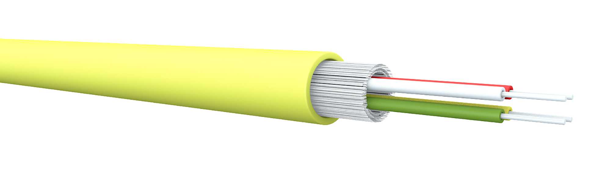 Corning - Fiberkabel Inne/Ute G4 SM  9/125 OS2 Fast Kledning