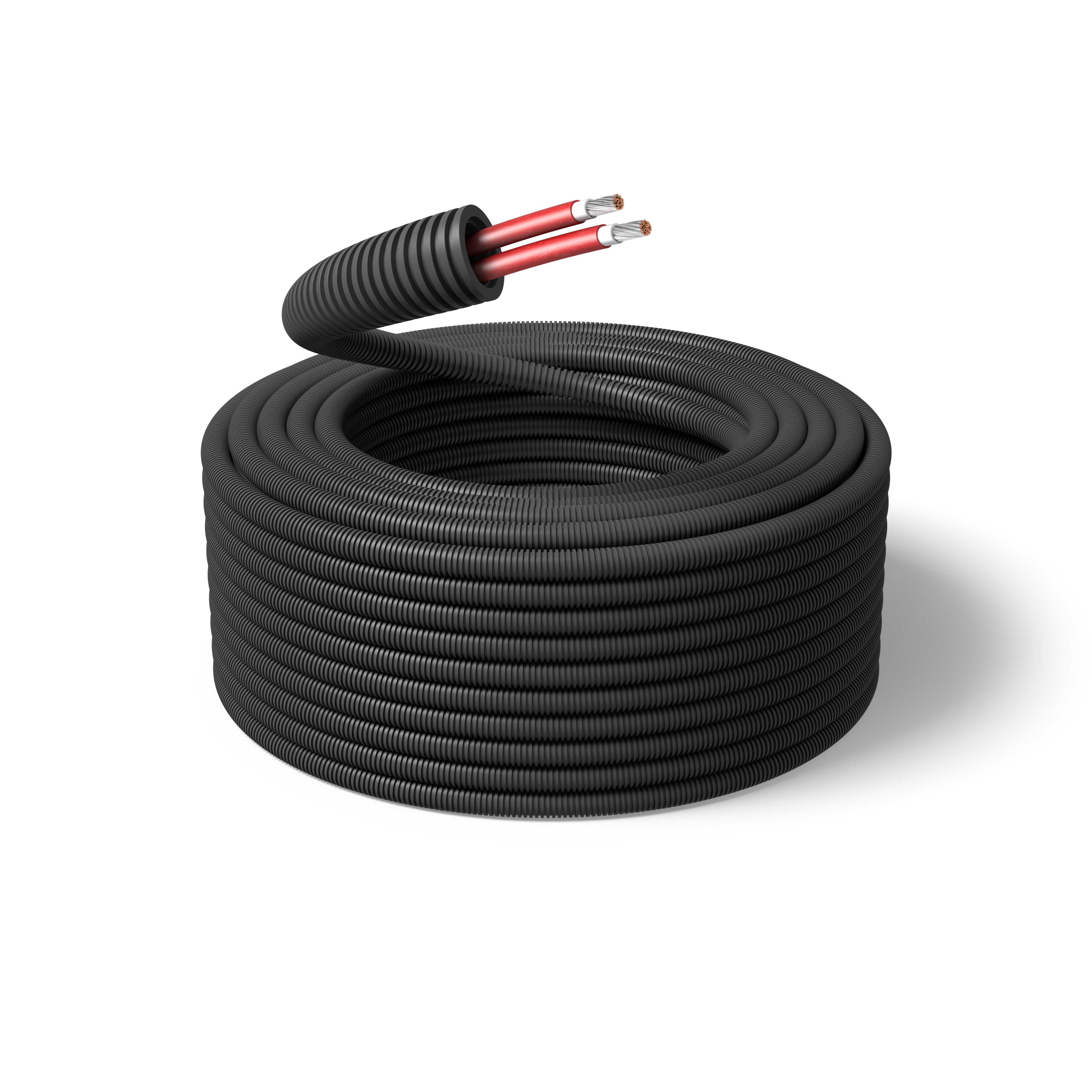 PM Flex - K-rør 20 / H1Z2Z2-K 2x6 rød / R100