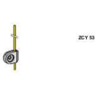 TMSS - ZCY53 Stålstang Ø3, L=125mm