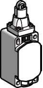 TMSS - XCKS502H29 Endebryter met.stempet/rulle,M20