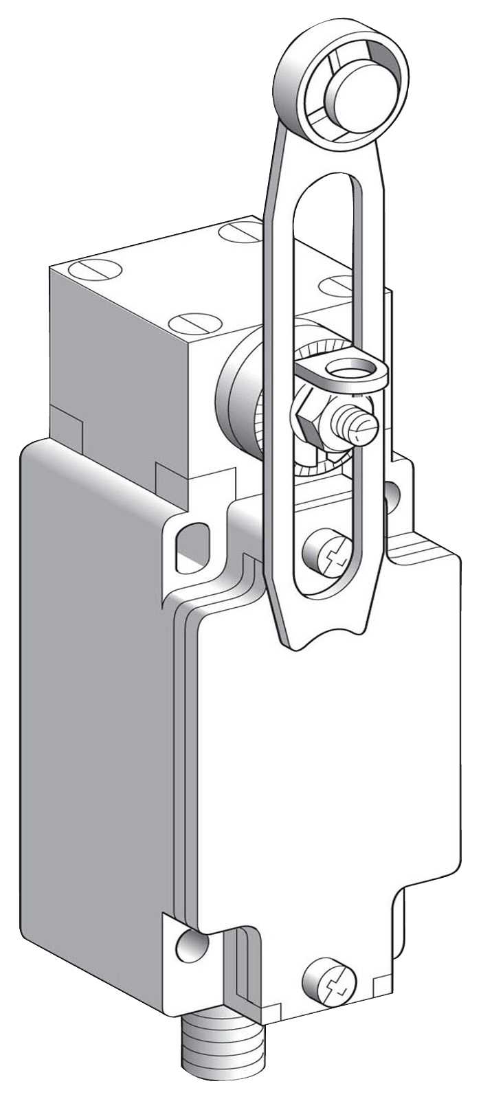 TMSS - Endebryter variable arm/rulleM12