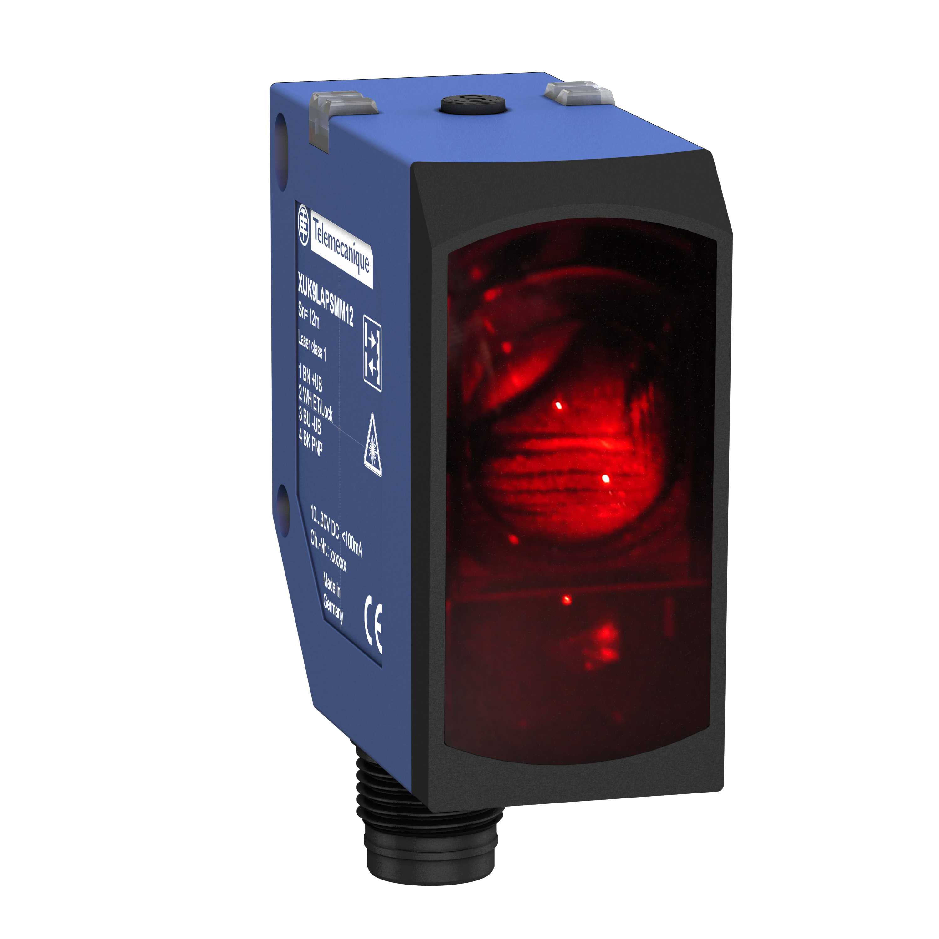 TMSS - XUK9LAPSMM12 Fotoc.laser Refl.PNP/NPN NO+NC