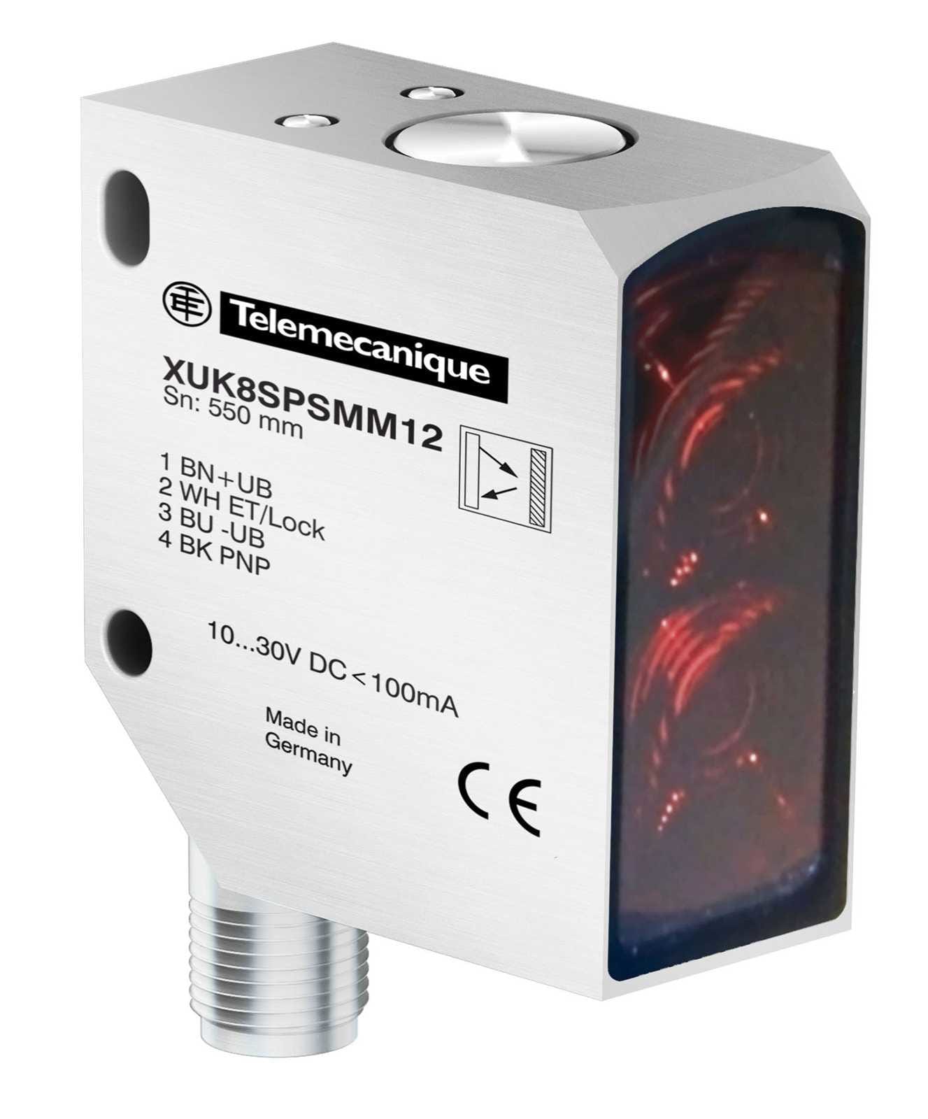 Schneider Electric - XUK2SPSMM12R Foto.IP69K rustfritt mottaker