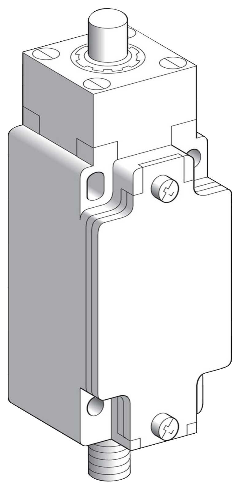 TMSS - XCKJ161D Endebryter metall stempel,M12