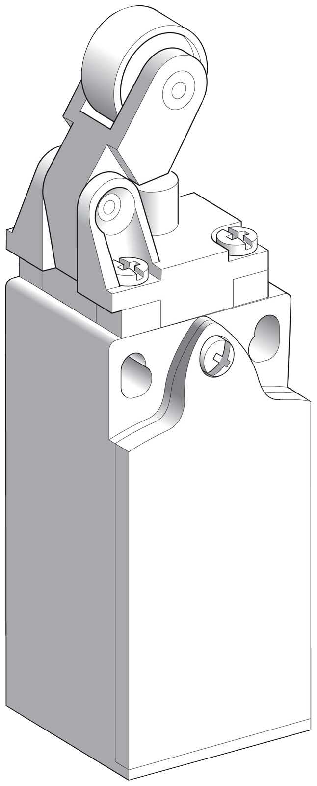 TMSS - XCKN2521P20 Endebryterstempl hj/arm NC+NO M20
