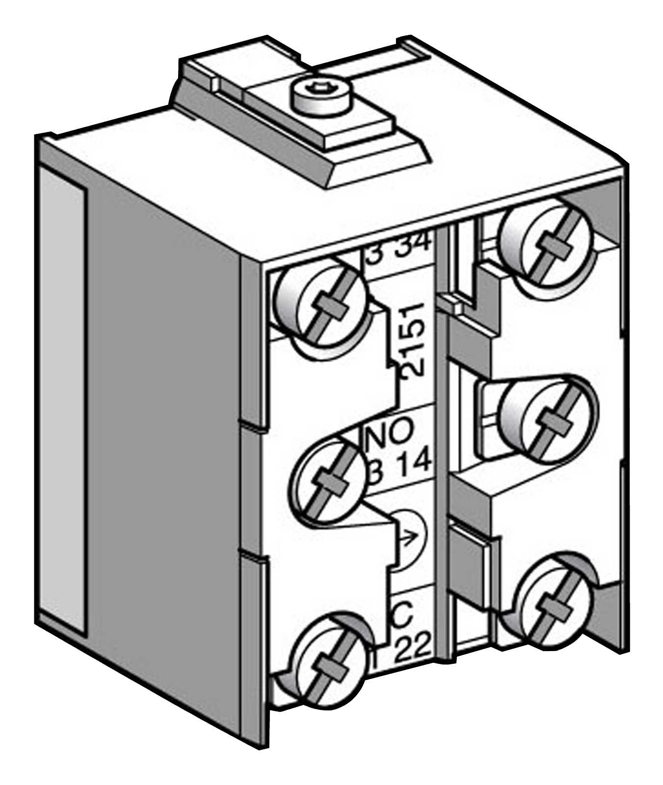TMSS - XE3NP2141 Kont.Elem.2nc/1no,XCKD/T/P/M/L