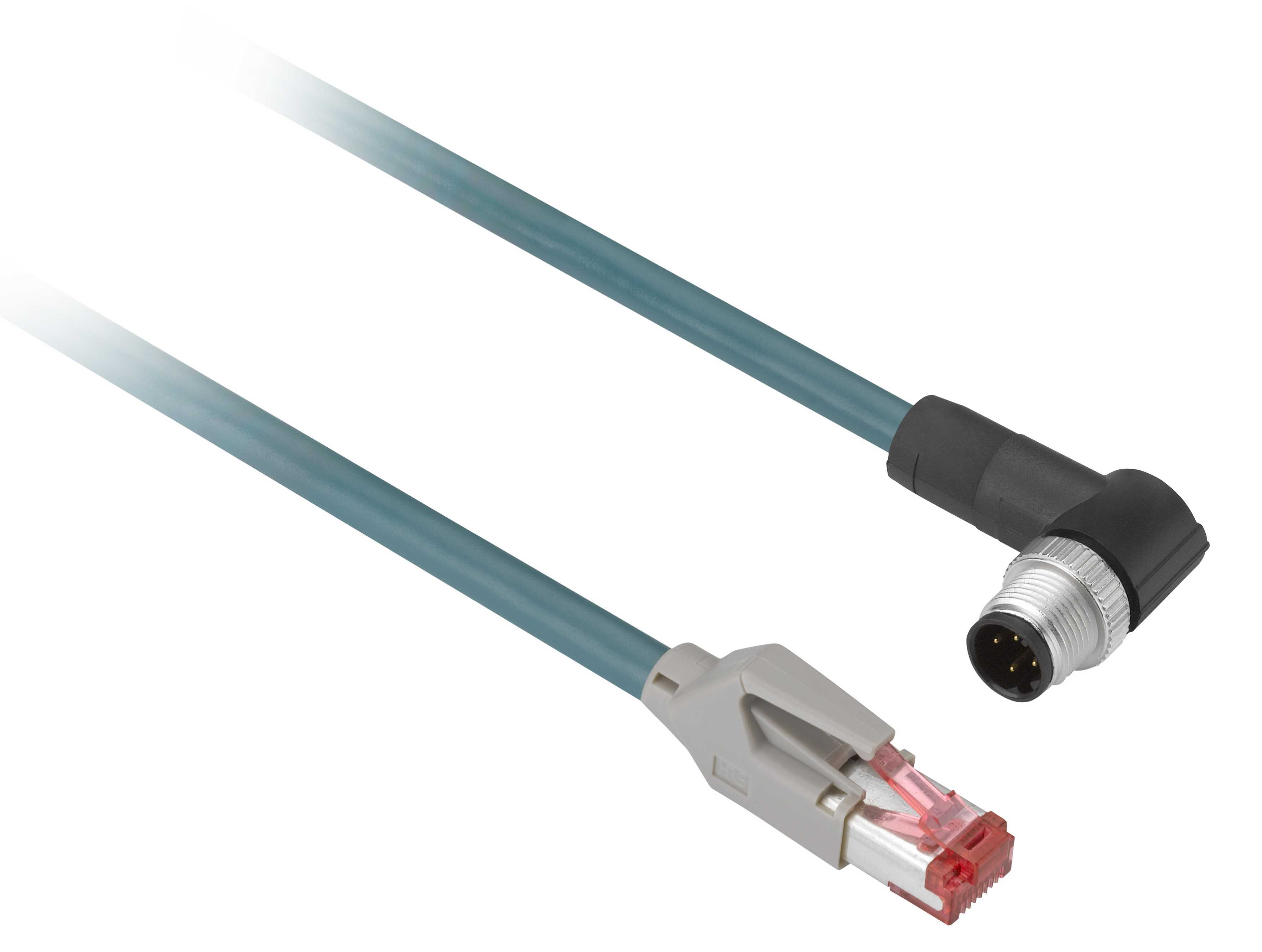 TMSS - XGSZ22E4503 Etherhetkabel M12/RJ45 rak/vin