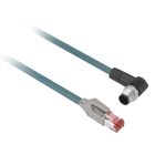 TMSS - XGSZ22E4503 Etherhetkabel M12/RJ45 rak/vin