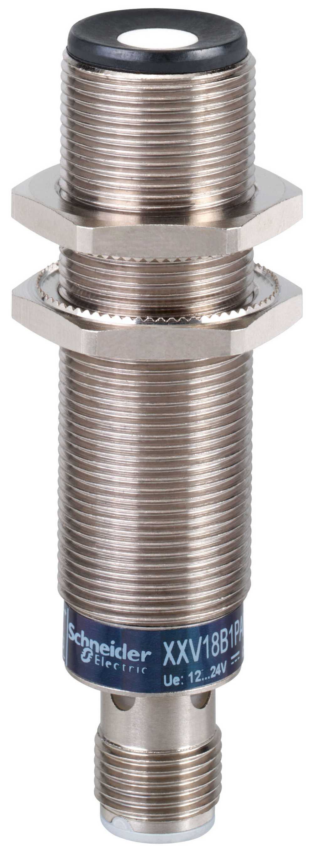 TMSS - Ultralyd givere Ø18 Metall NO PNP M12 plugg