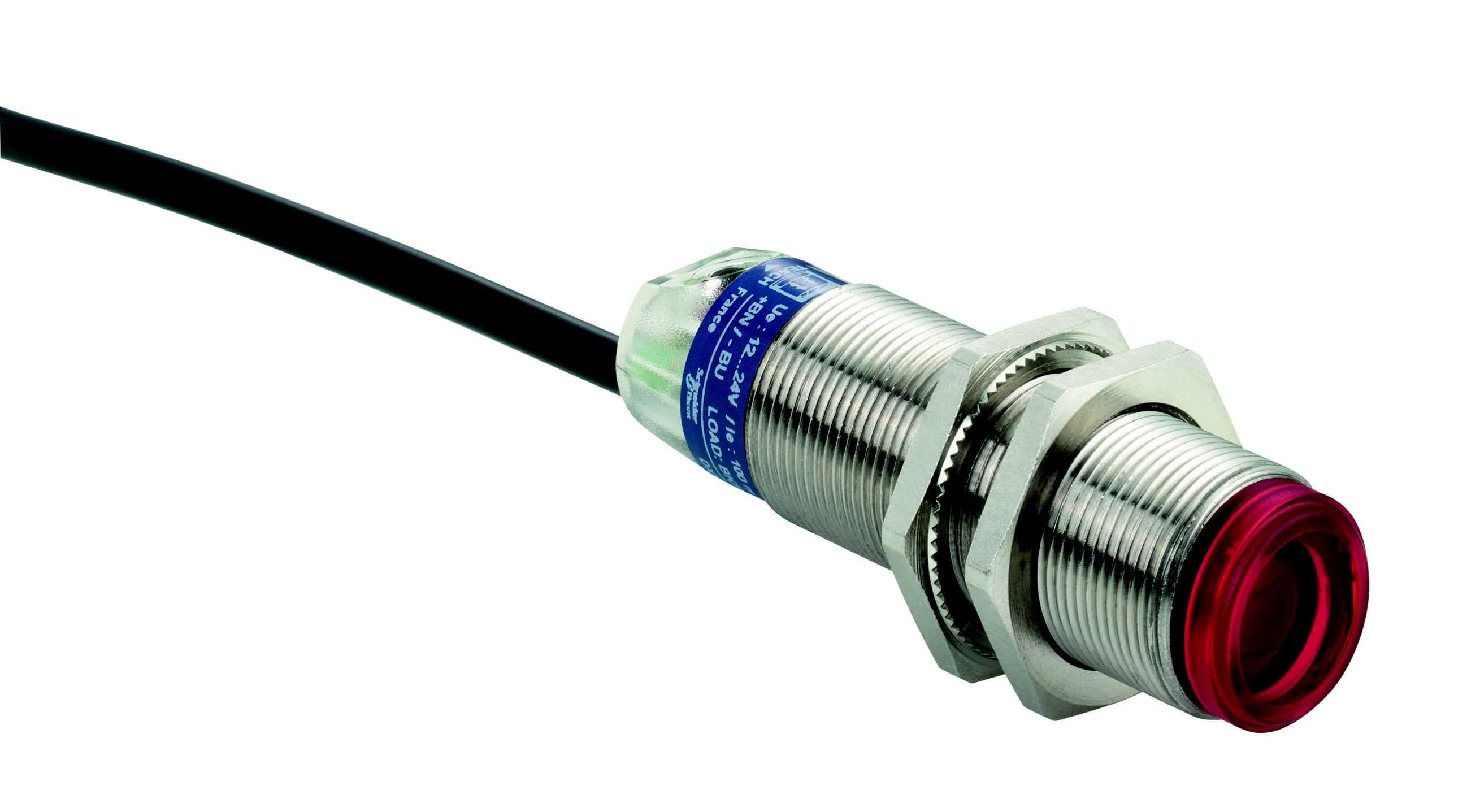 Schneider Electric - XUBTSNSNL5 M18 Refl transp r.fri NPN 5m