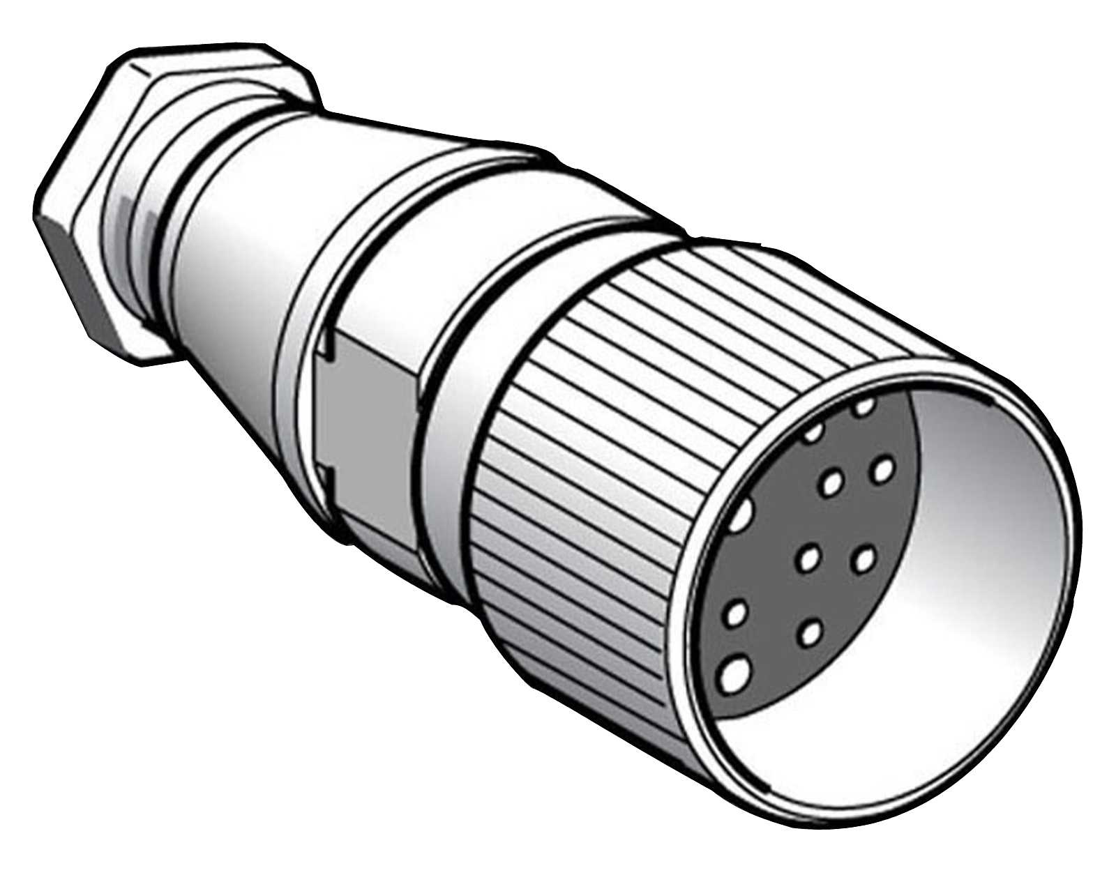TMSS - XZCC20FDM30B Plugg 1/2 20UNF/3 hun rett met