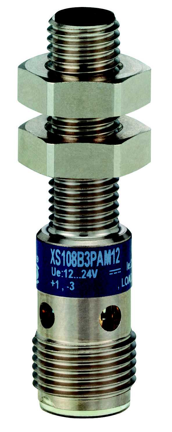 TMSS - Induktiv givere Ø8 m/gj.PNP M12