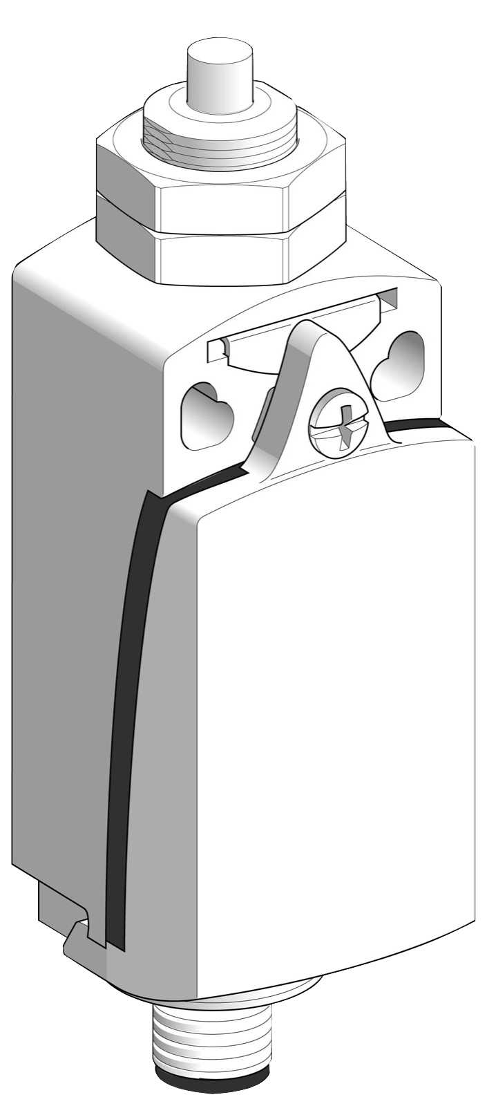 TMSS - XCKD2110M12 Enderyter metall stempel, M12