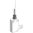 TMSS - XCMD2106M12 Endebryter metall pisk, M12 4-