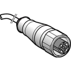 TMSS - XZCPA1141L5 Plugg/kabel PVC M12/4p hun ret
